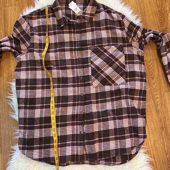 Aerie button up flannel - Picture 7 of 8